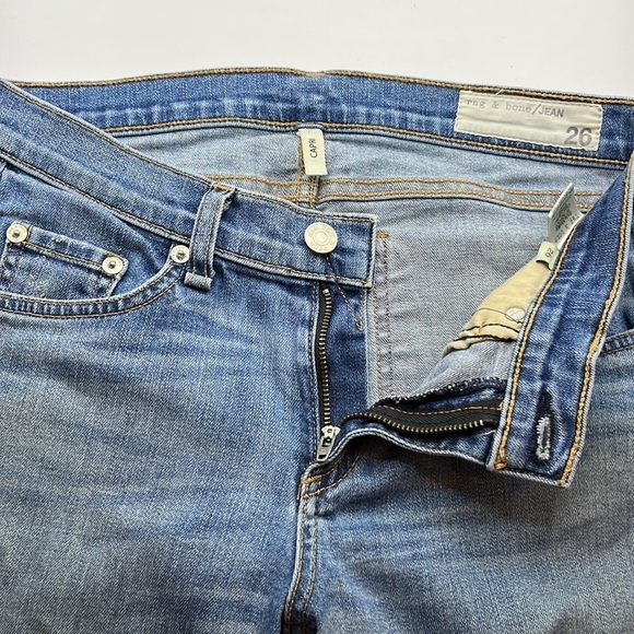 Rag & Bone Jean Modele Capri Mid Rise Size 26 - Picture 16 of 16